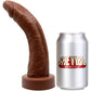 BIG Daddy Dominic Large 8" Platinum Silicone Realistic Dildo By Dee's Big Daddies - Chocolate