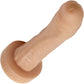 BIG Daddy Dominic Large 8" Platinum Silicone Realistic Dildo By Dee's Big Daddies - Vanilla