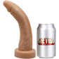 BIG Daddy Dominic XL 9" Platinum Silicone Realistic Dildo By Dee's Big Daddies - Vanilla