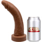 BIG Daddy Dominic XL 9" Platinum Silicone Realistic Dildo By Dee's Big Daddies - Caramel