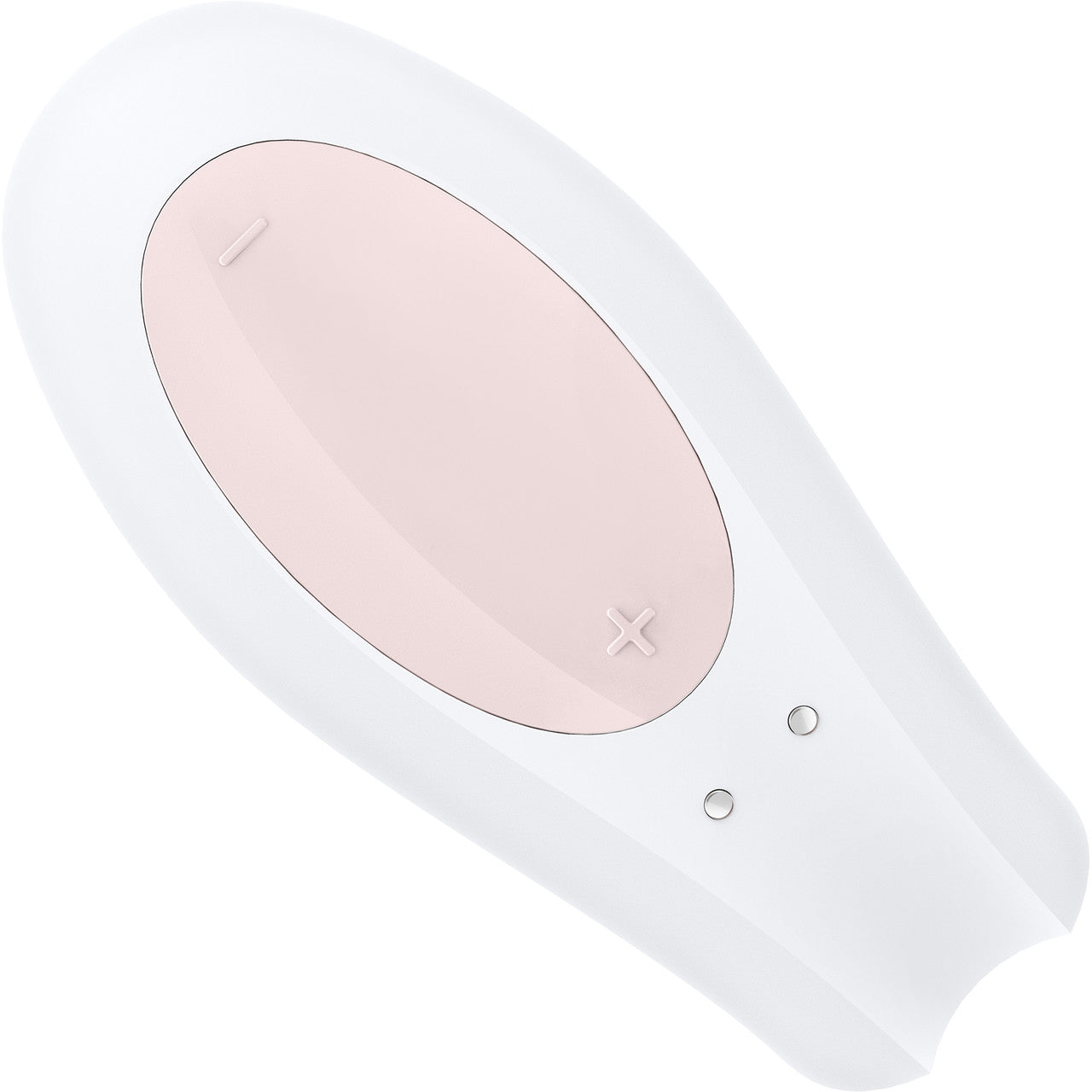 Satisfyer Double Joy Wearable Silicone Dual Stimulation App Enabled Couples Vibrator - White