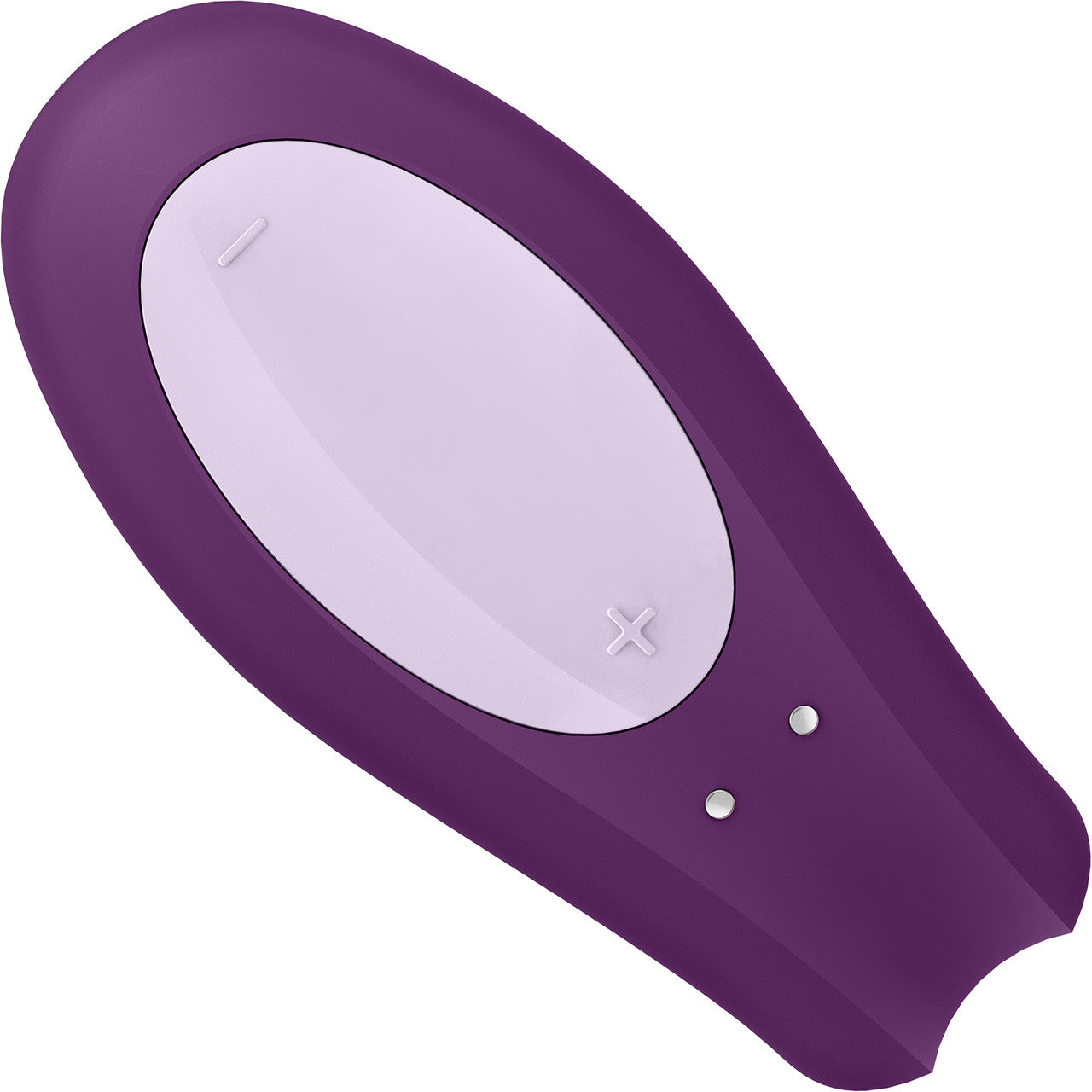 Satisfyer Double Joy Wearable Silicone Dual Stimulation App Enabled Couples Vibrator - Purple