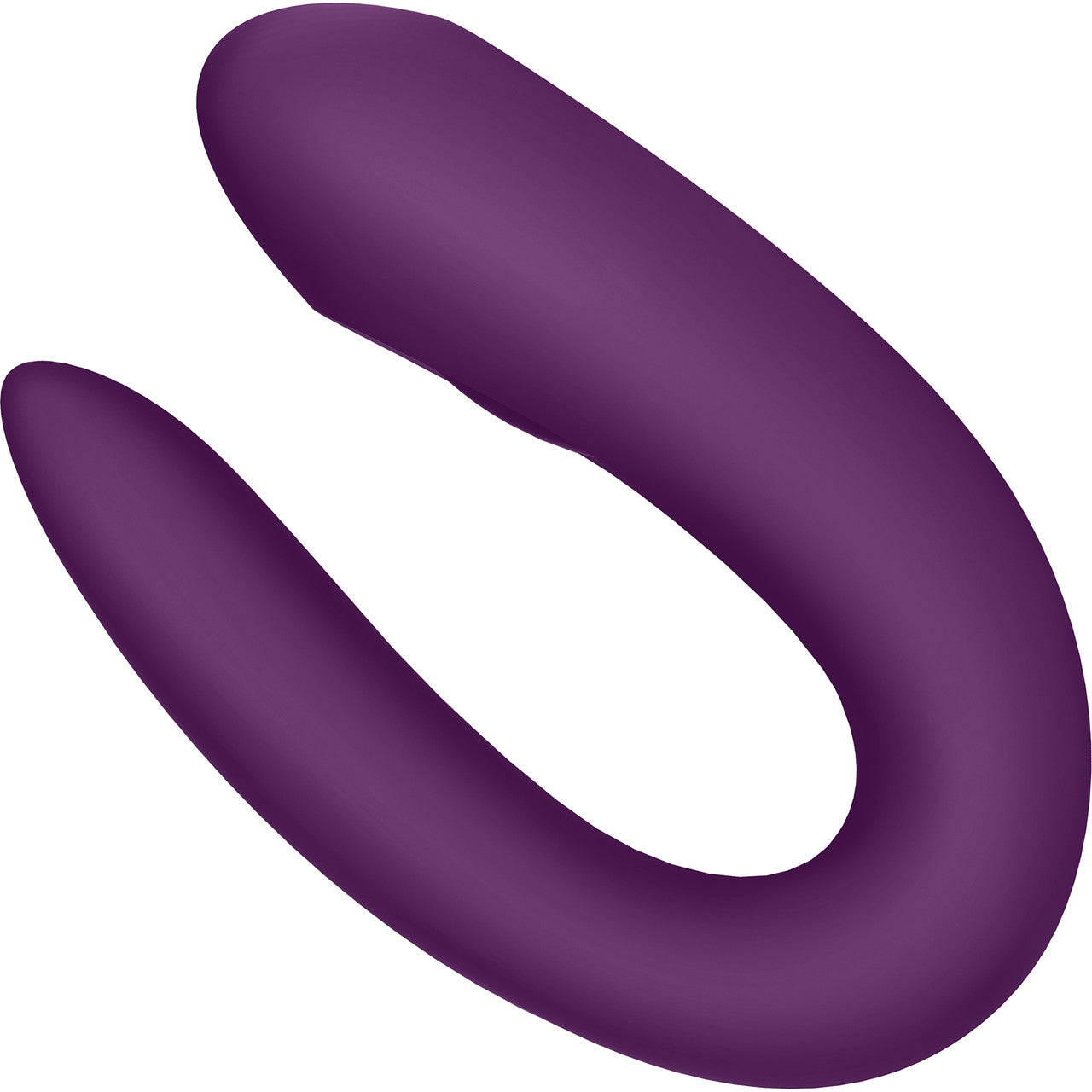 Satisfyer Double Joy Wearable Silicone Dual Stimulation App Enabled Couples Vibrator - Purple