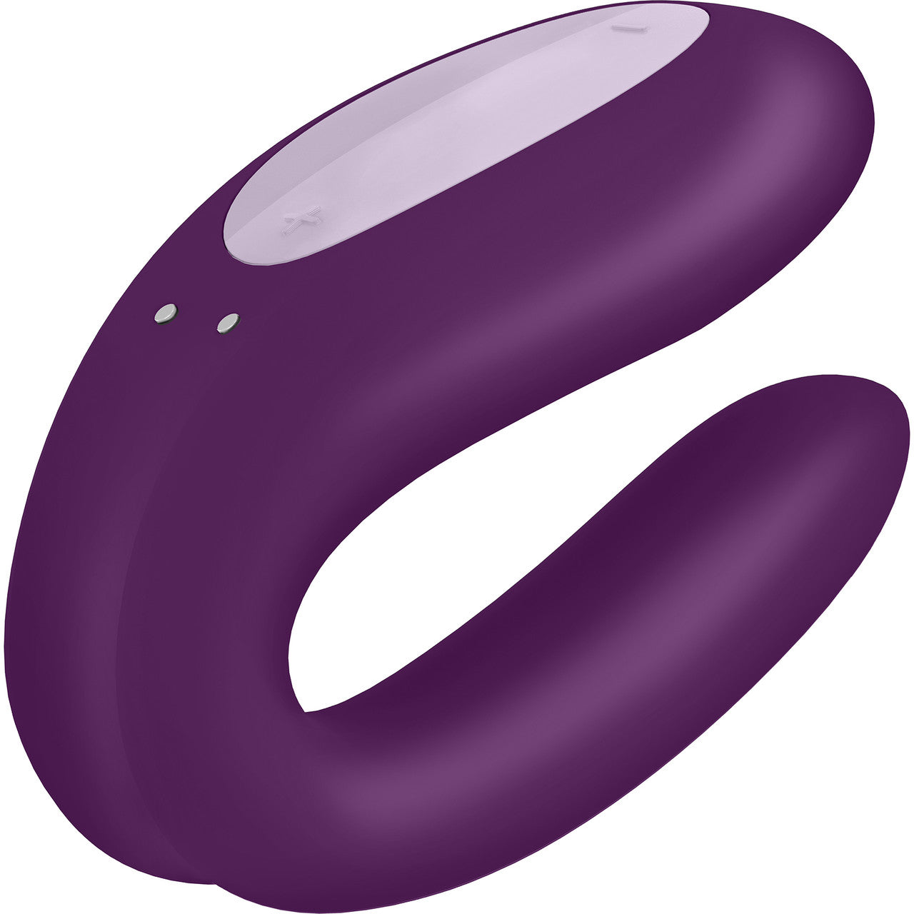 Satisfyer Double Joy Wearable Silicone Dual Stimulation App Enabled Couples Vibrator - Purple