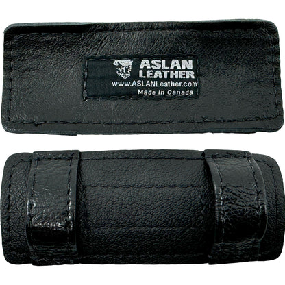 Aslan Double Up Dildo Cuffs - Black