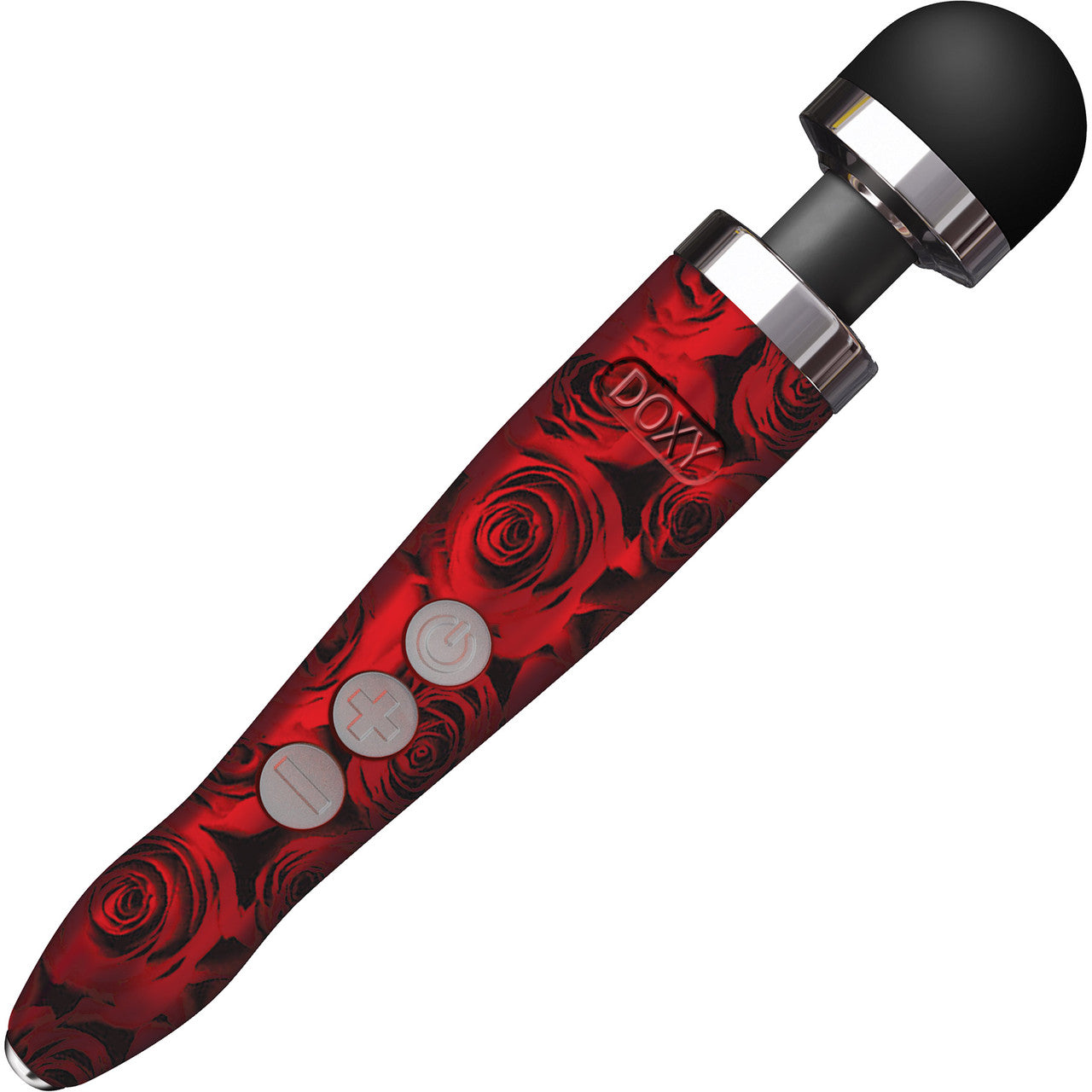 Doxy Die Cast 3R Rechargeable Extra Powerful Massage Wand Vibrator - Roses