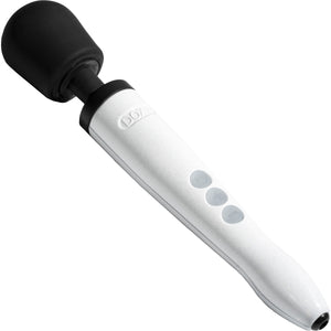 Doxy Die Cast R Rechargeable Extra Powerful Massage Wand Vibrator - Stardust White