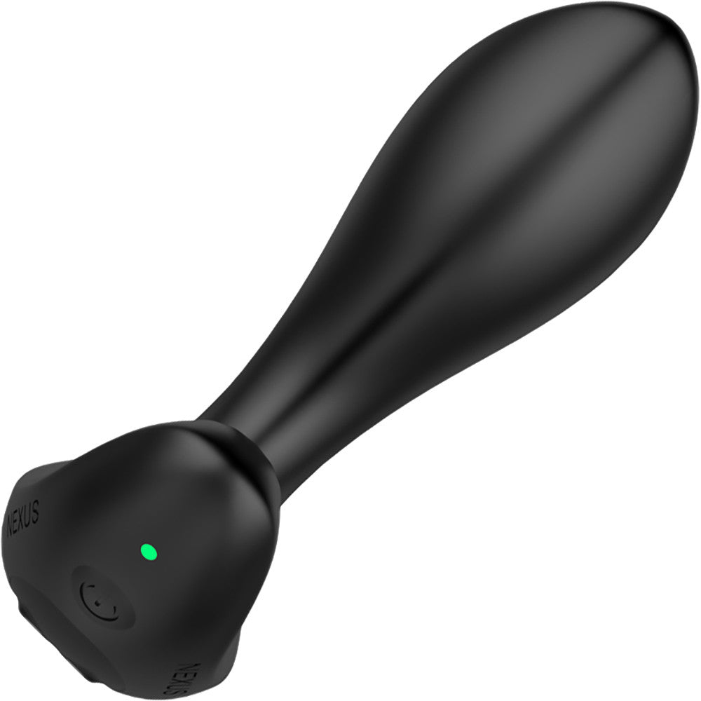 Nexus Duo Vibrating Rechargeable Silicone Small Beginner Butt Plug With Remote