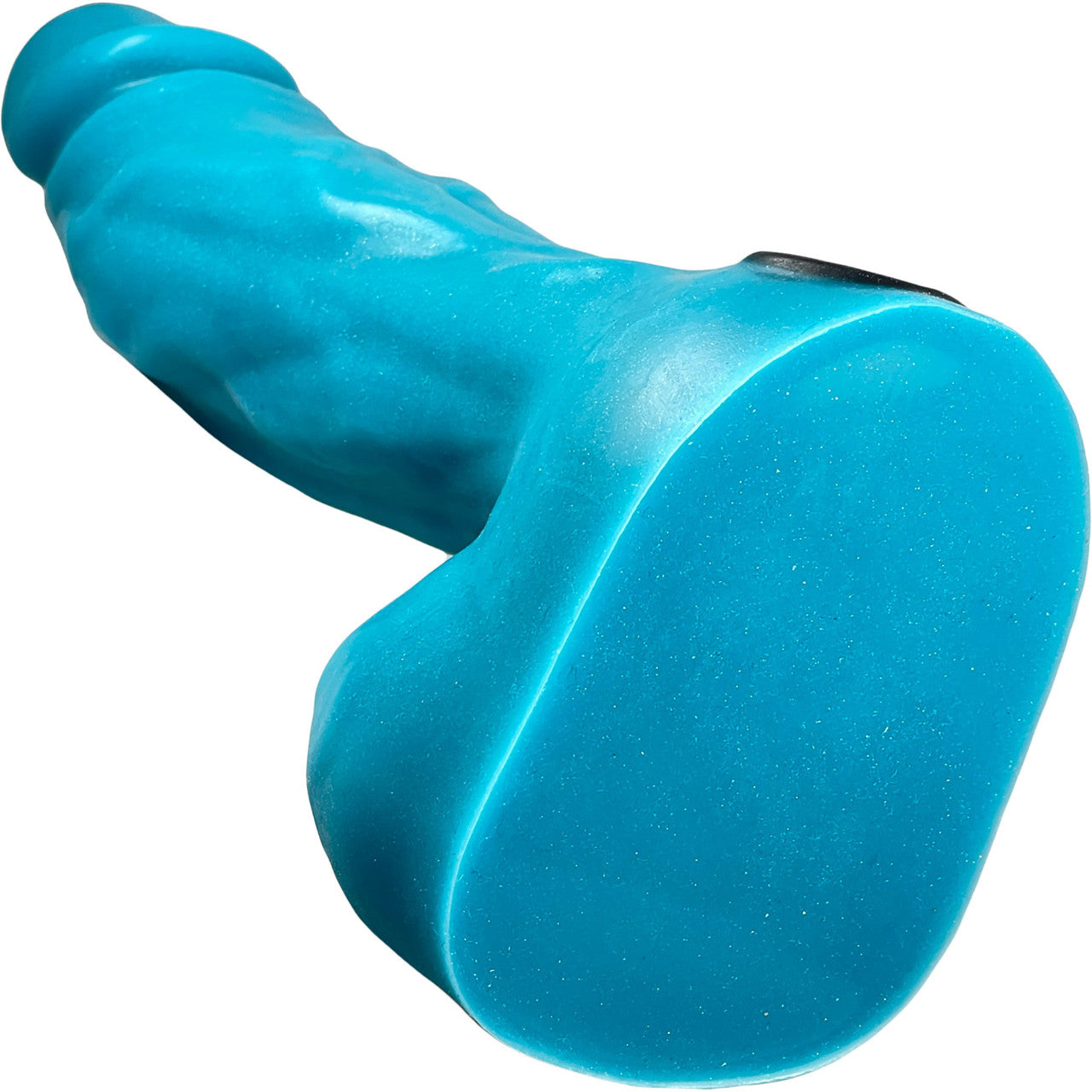 Dr. Manhattan 2.0 - 8.75" Silicone Glow-In-The-Dark Dildo With Balls By Uberrime