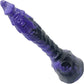 BIG Daddy Drake The Dragon Large 7.5" Platinum Silicone Fantasy Dildo By Dee's Big Daddies - Indigo