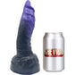 BIG Daddy Drake The Dragon XL 8.5" Platinum Silicone Fantasy Dildo By Dee's Big Daddies - Indigo