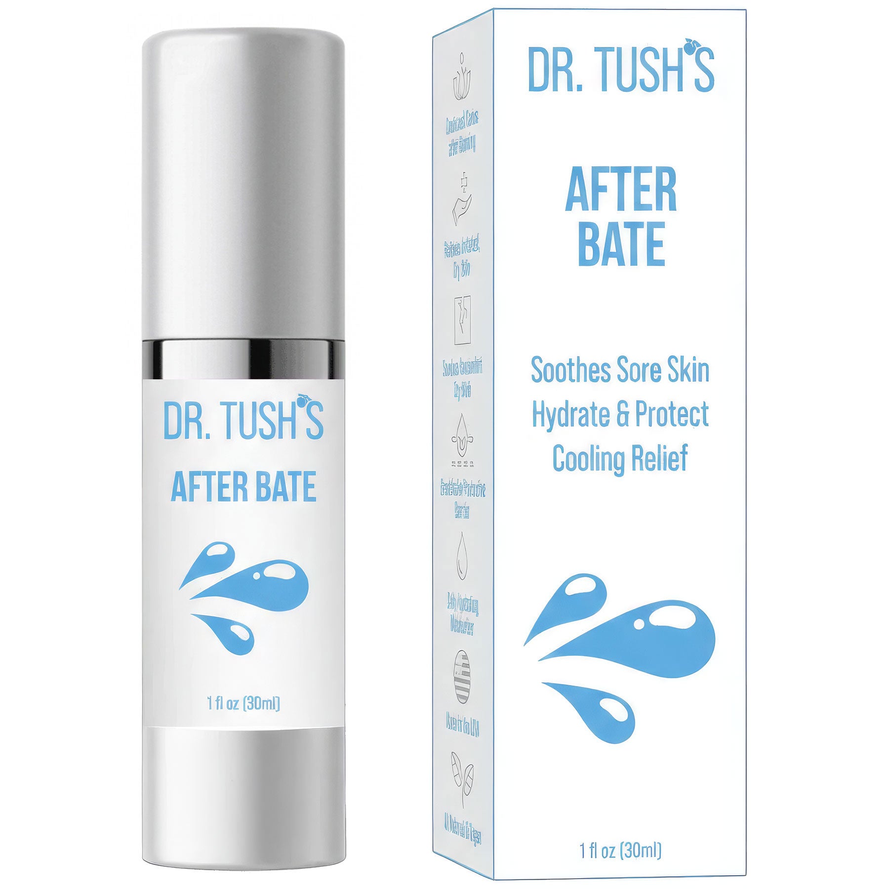 Dr. Tush's After Bate Male Intimate Aftercare and Recovery Gel 1 fl oz