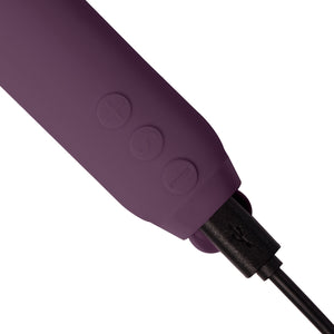 Je Joue Duet Waterproof Rechargeable Silicone Bullet Vibrator - Purple