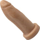 BIG Daddy Duke Large 7.75" Platinum Silicone Realistic Dildo By Dee's Big Daddies - Vanilla