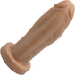 BIG Daddy Duke Large 7.75" Platinum Silicone Realistic Dildo By Dee's Big Daddies - Vanilla