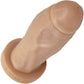 BIG Daddy Duke XL 8.75" Platinum Silicone Realistic Dildo By Dee's Big Daddies - Vanilla