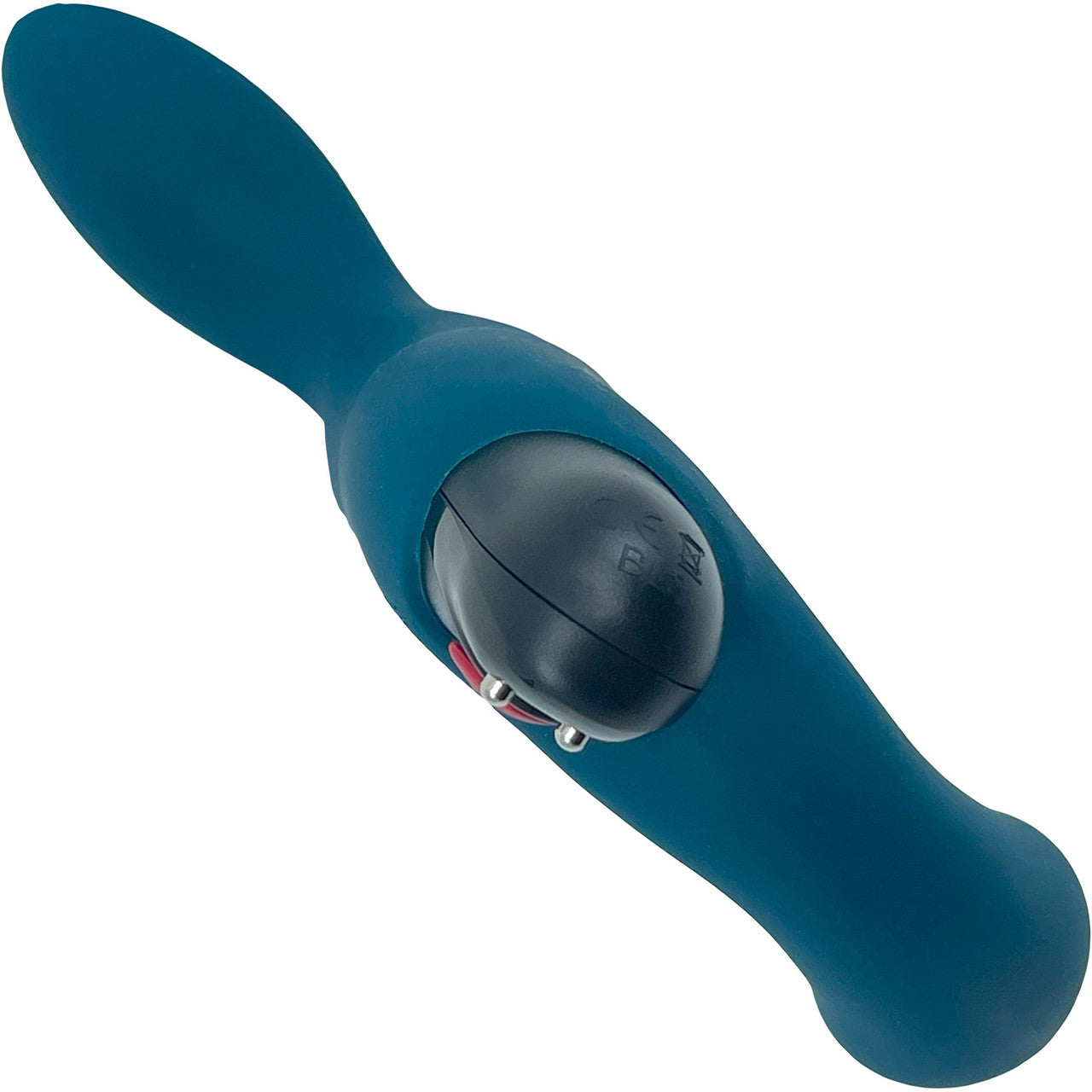 Fun Factory Duke Waterproof Rechargeable Silicone Prostate Vibrator - Deep Sea Blue