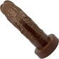 The Dulce Realistic Silicone G-Spot Dildo By Uberrime - Chocolate