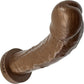 The Dulce Realistic Silicone G-Spot Dildo By Uberrime - Chocolate