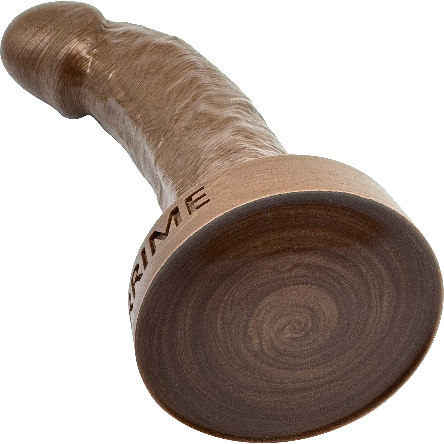 The Dulce Realistic Silicone G-Spot Dildo By Uberrime - Chocolate
