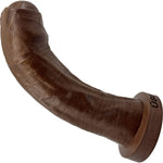 The Dulce Uncut Realistic Silicone G-Spot Dildo By Uberrime - Chocolate