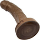 The Dulce Uncut Realistic Silicone G-Spot Dildo By Uberrime - Chocolate