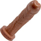 The Dulce Realistic Silicone G-Spot Dildo By Uberrime - Caramel