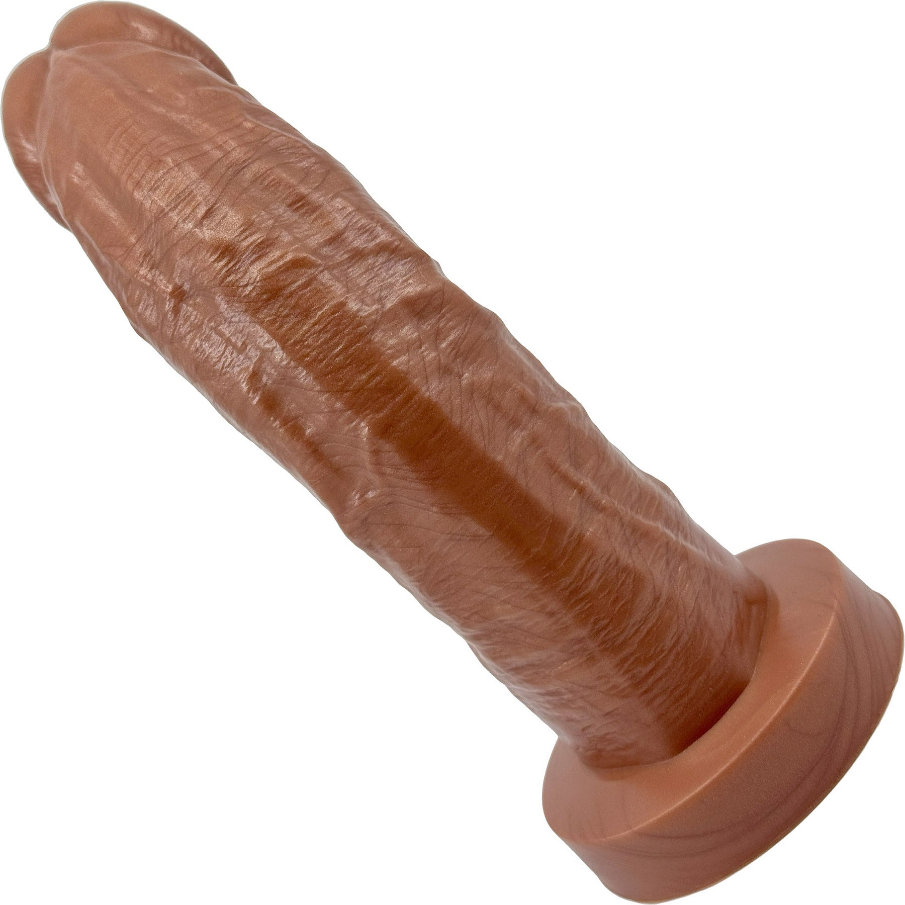 The Dulce Realistic Silicone G-Spot Dildo By Uberrime - Caramel
