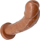 The Dulce Realistic Silicone G-Spot Dildo By Uberrime - Caramel