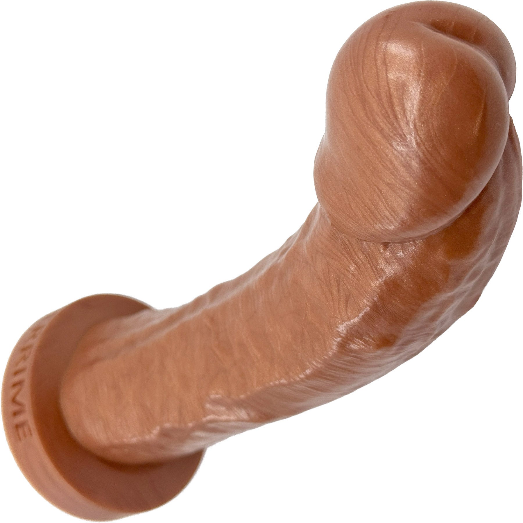 The Dulce Realistic Silicone G-Spot Dildo By Uberrime - Caramel