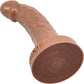 The Dulce Realistic Silicone G-Spot Dildo By Uberrime - Caramel