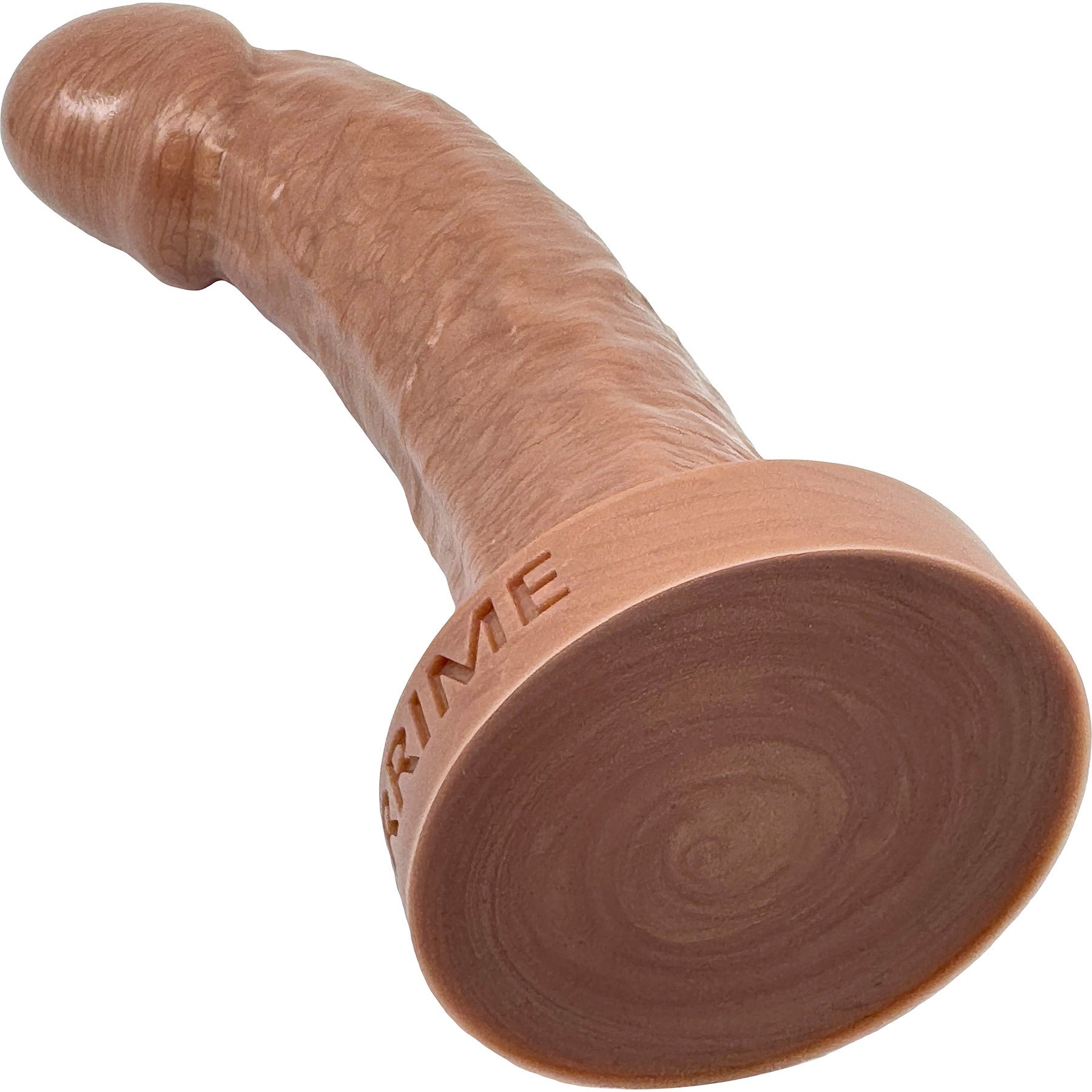 The Dulce Realistic Silicone G-Spot Dildo By Uberrime - Caramel