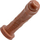 The Dulce Uncut Realistic Silicone G-Spot Dildo By Uberrime - Caramel
