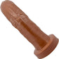 The Dulce Uncut Realistic Silicone G-Spot Dildo By Uberrime - Caramel