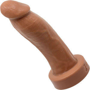 BIG Daddy Duncan XXL 10" Platinum Silicone Realistic Dildo By Dee's Big Daddies - Caramel