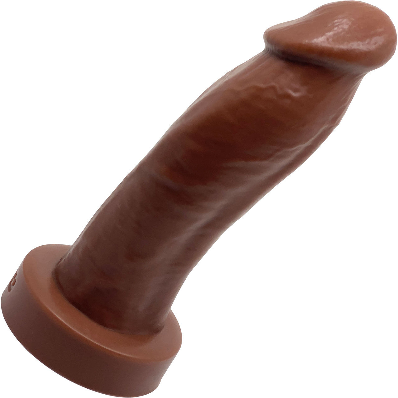 BIG Daddy Duncan XXL 10" Platinum Silicone Realistic Dildo By Dee's Big Daddies - Chocolate