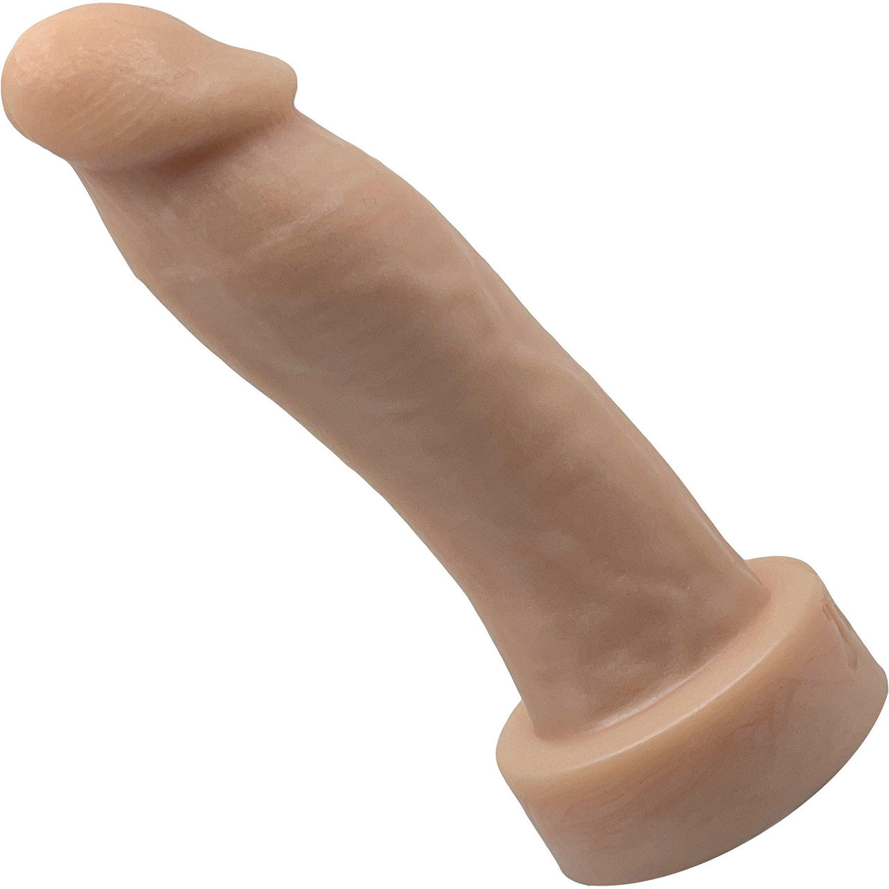 BIG Daddy Duncan XL 9" Platinum Silicone Realistic Dildo By Dee's Big Daddies - Vanilla