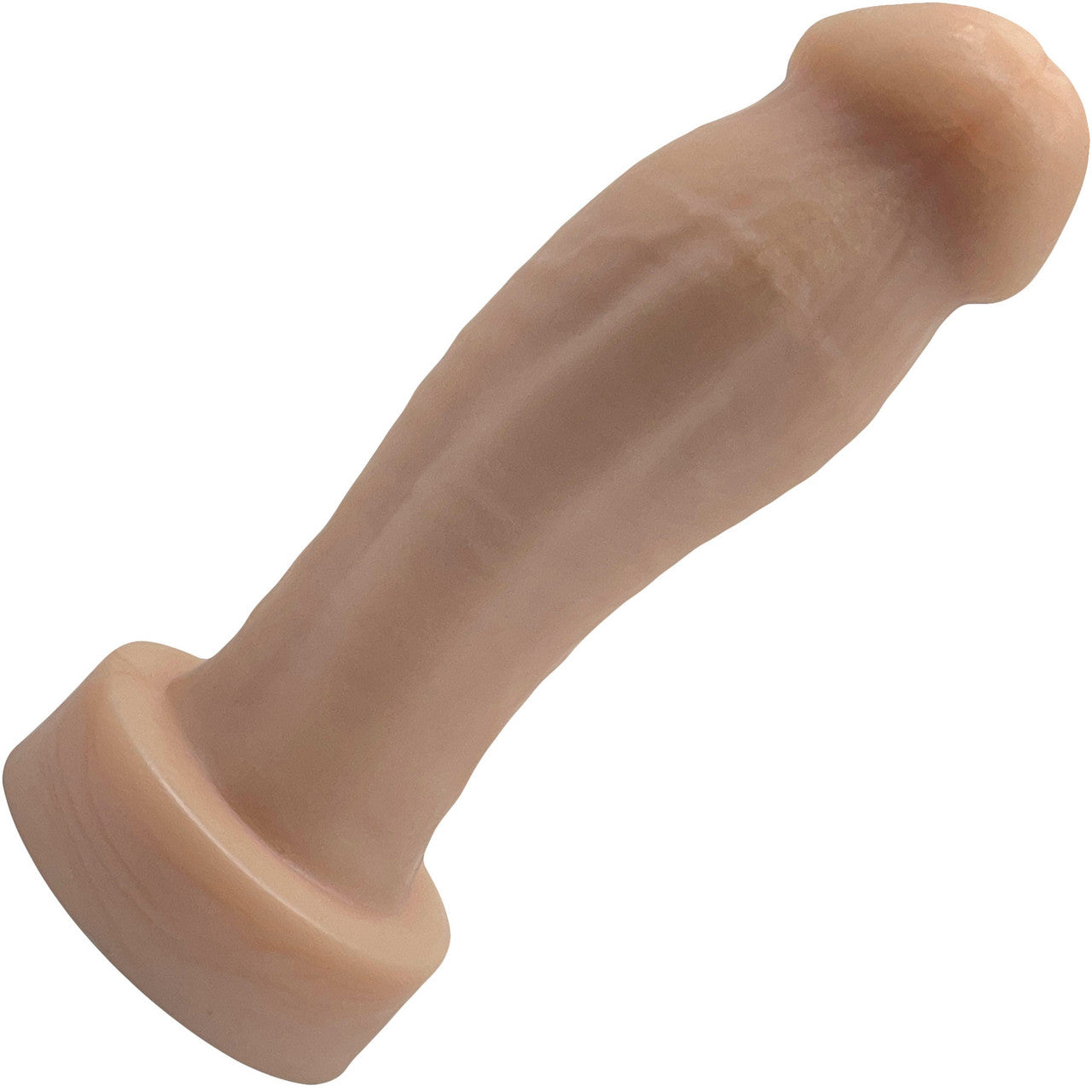 BIG Daddy Duncan XL 9" Platinum Silicone Realistic Dildo By Dee's Big Daddies - Vanilla