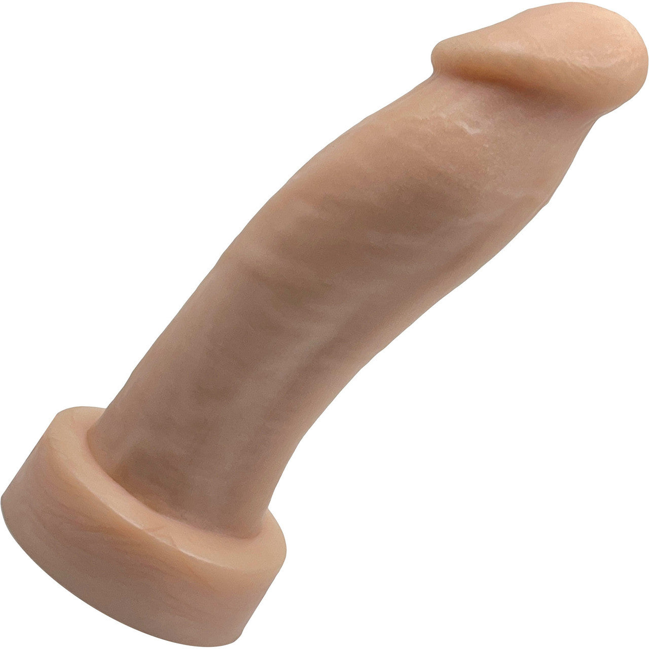 BIG Daddy Duncan XL 9" Platinum Silicone Realistic Dildo By Dee's Big Daddies - Vanilla