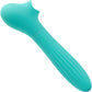 Daisy Triple Action Thrusting & Flickering Tongue Vibrator With Suction By Nu Sensuelle - Electric Blue