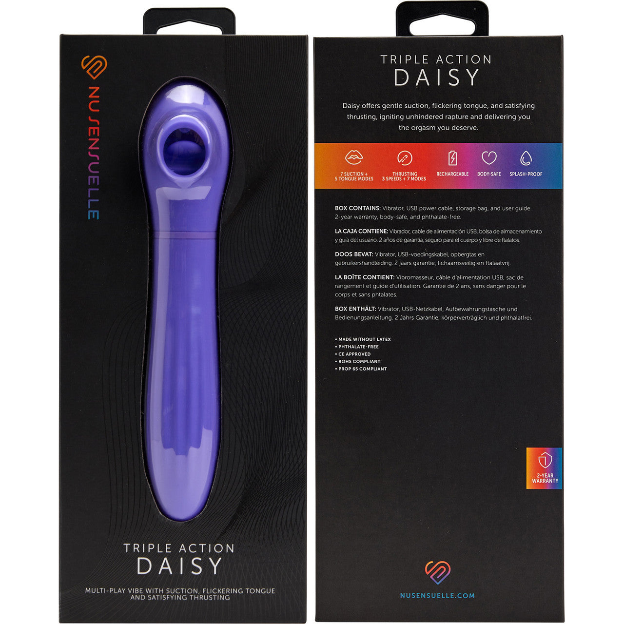 Daisy Triple Action Thrusting & Flickering - Ultra Violet Daisy Triple Action Thrusting & Flickering - Ultra Violet