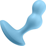 Satisfyer Deep Diver Rechargeable App Enabled 12-Function Prostate Vibrator - Light Blue