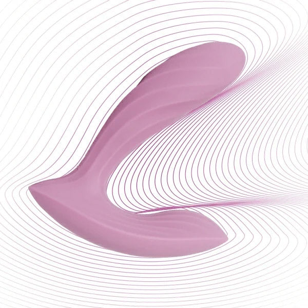 SVAKOM ERICA PLUS Wearable Silicone Thrusting Dual Stimulation Vibrator - Designed to Stay Aligned