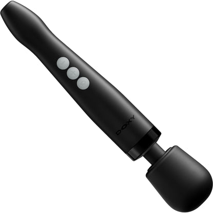 DOXY Die Cast Compact Cordless Powerful Massage Wand - Matte Black