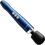 DOXY Die Cast Compact Cordless Powerful Massage Wand - Blue Flame