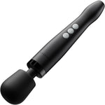 DOXY Die Cast Compact Cordless Powerful Massage Wand - Matte Black