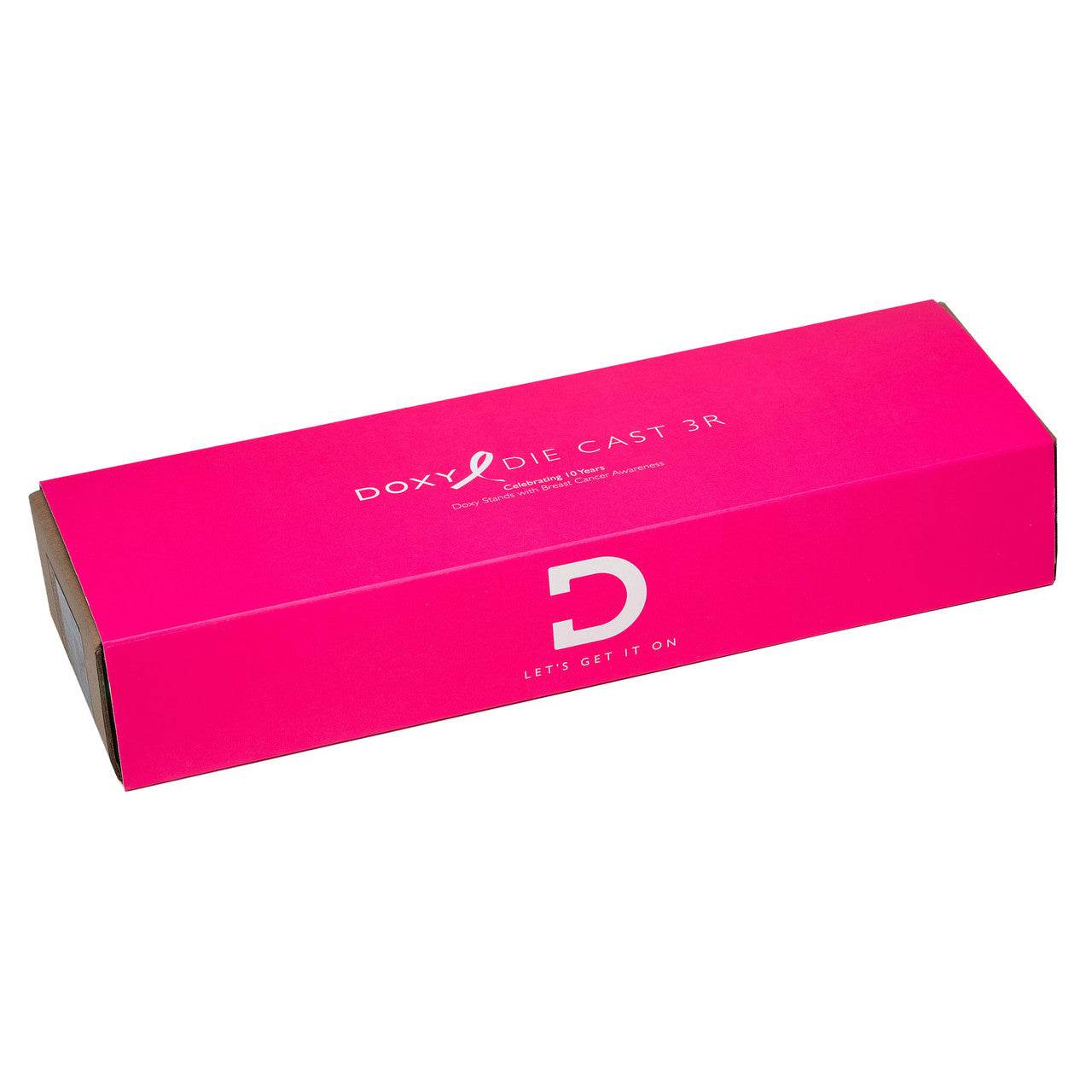 Doxy Die Cast 3R Rechargeable Extra Powerful Massage Wand Vibrator - Hot Pink