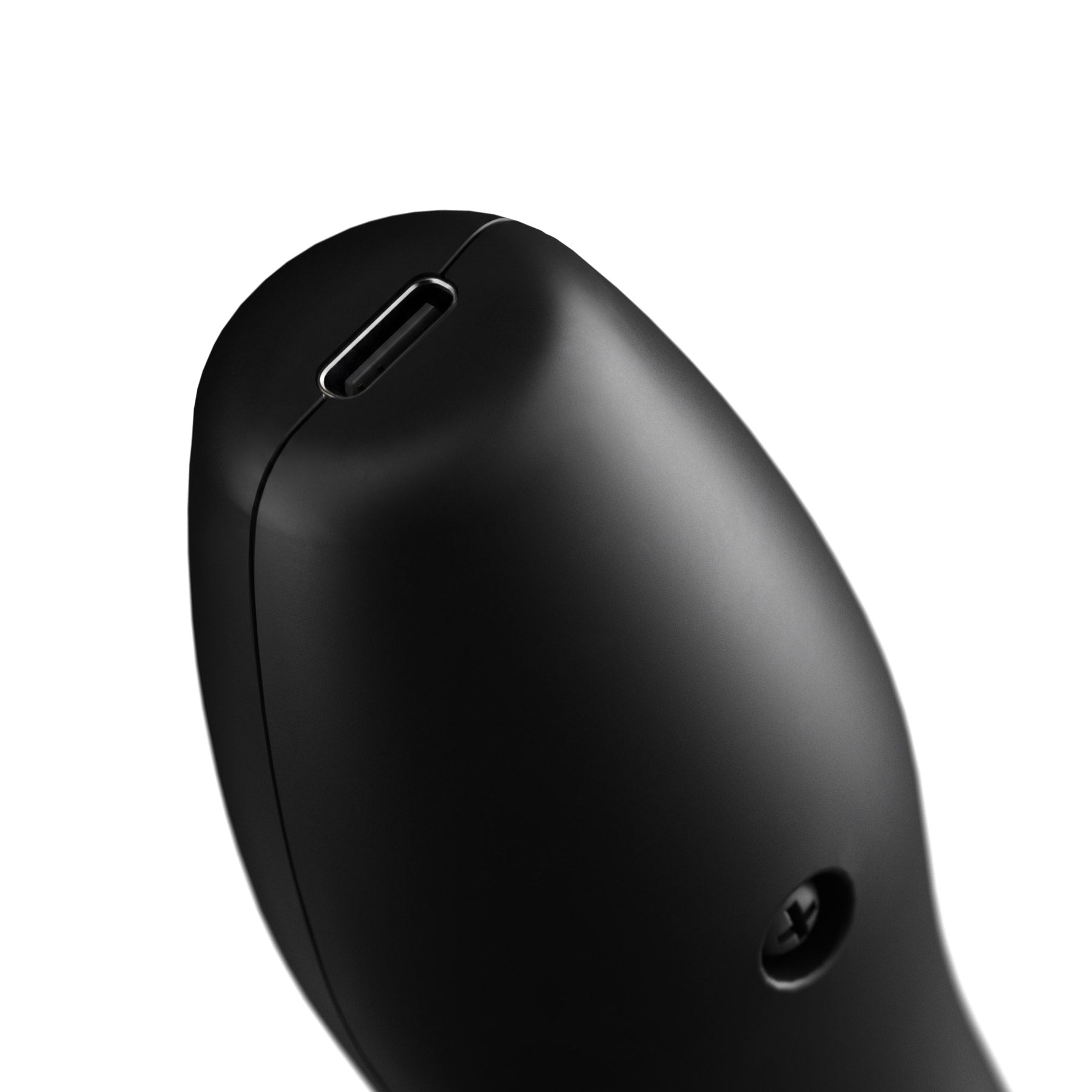 DOXY Die Cast Compact Cordless Powerful Massage Wand - Matte Black