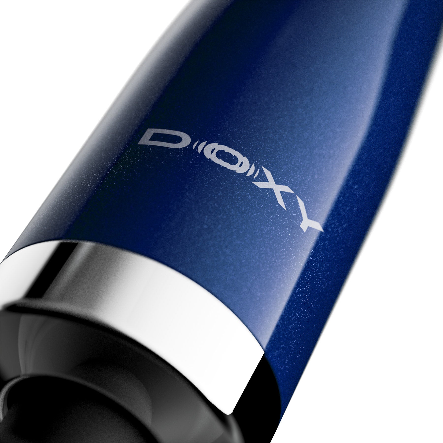 DOXY Die Cast Compact Cordless Powerful Massage Wand - Blue Flame
