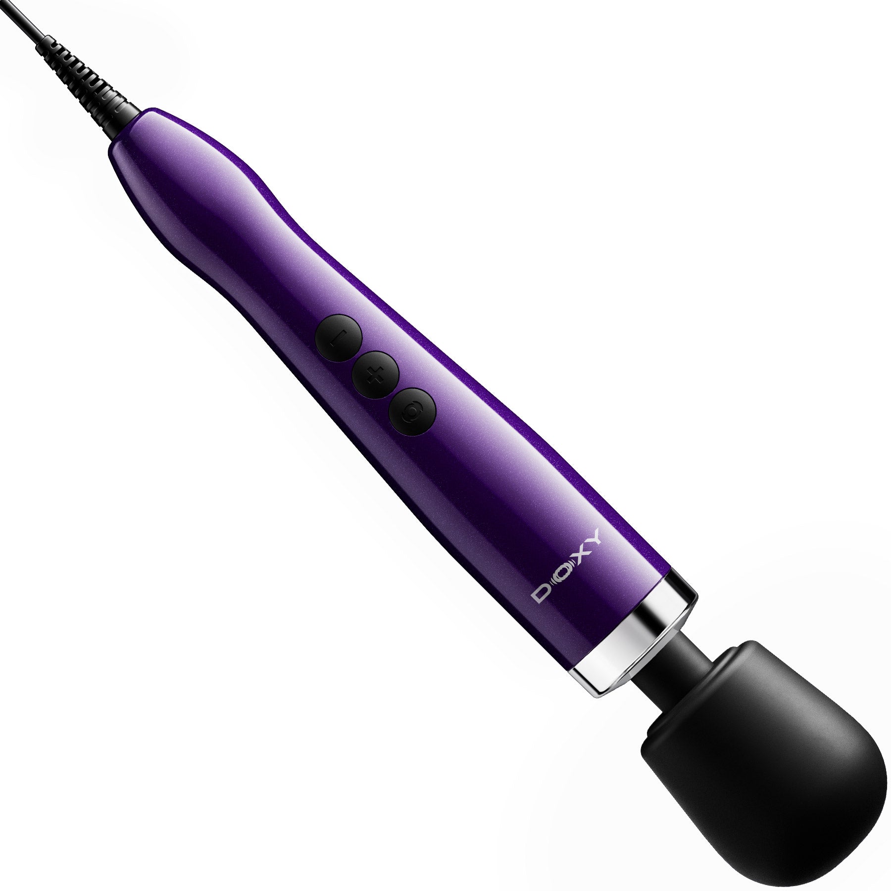 DOXY Die Cast MAX PLUG-IN Powerful Massage Wand - Purple